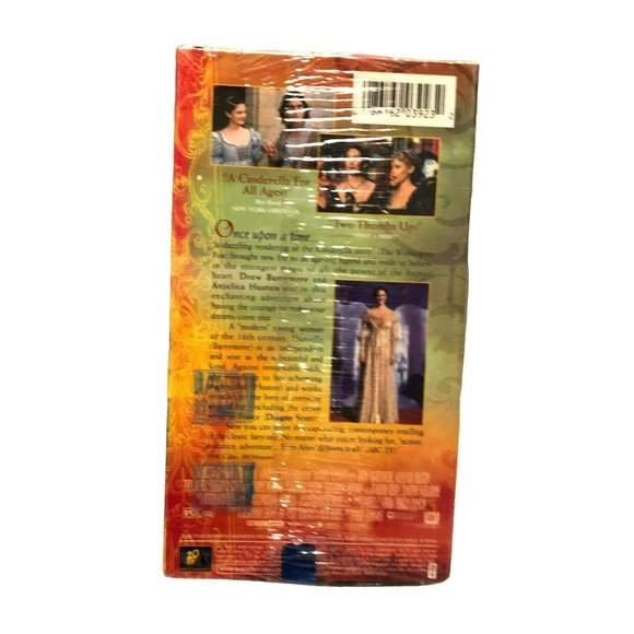 NIB EVER AFTER VHS A CINDERELLA STORY DREW BARRYMORE 20TH CENTURY FOX 1998 - Picture 2 of 2